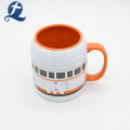 Custom drinking tea milk cup coffee ceramics with handle